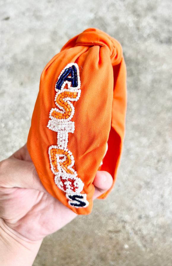 Astros orange headband